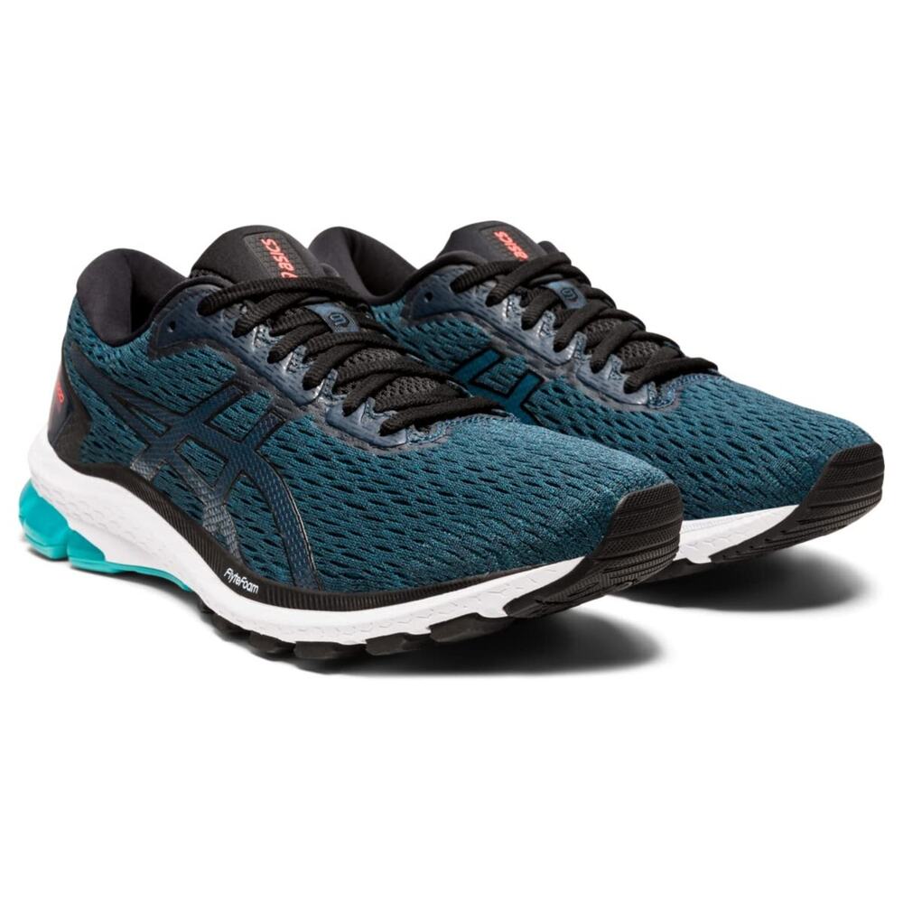 ASICS Men's GT-1000 9 Running Shoes Magnetic Blue/Black 15 M
